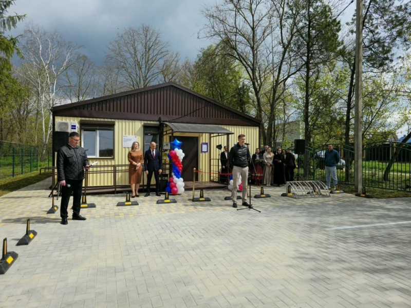 В Тихорецком районе открыли новый фельдшерско-акушерский пункт