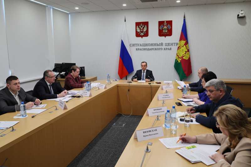 Вениамин Кондратьев принял участие в заседании Совета при Полномочном представителе Президента РФ в ЮФО Владимире Устинове