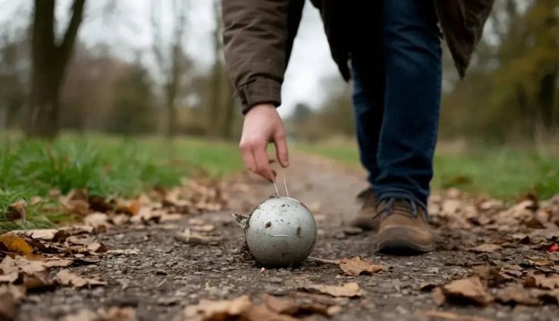 Внимание! Не поднимайте подозрительные предметы с земли!  