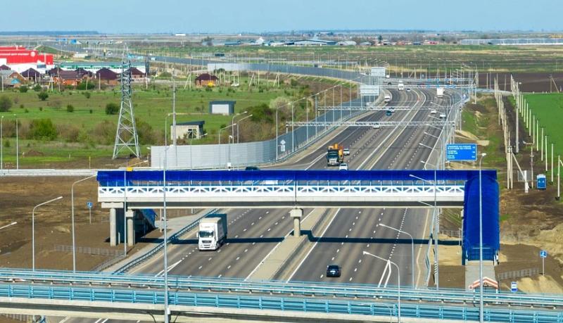 За первый год по трассе А-289 автомобилисты проехали более полумиллиарда километров