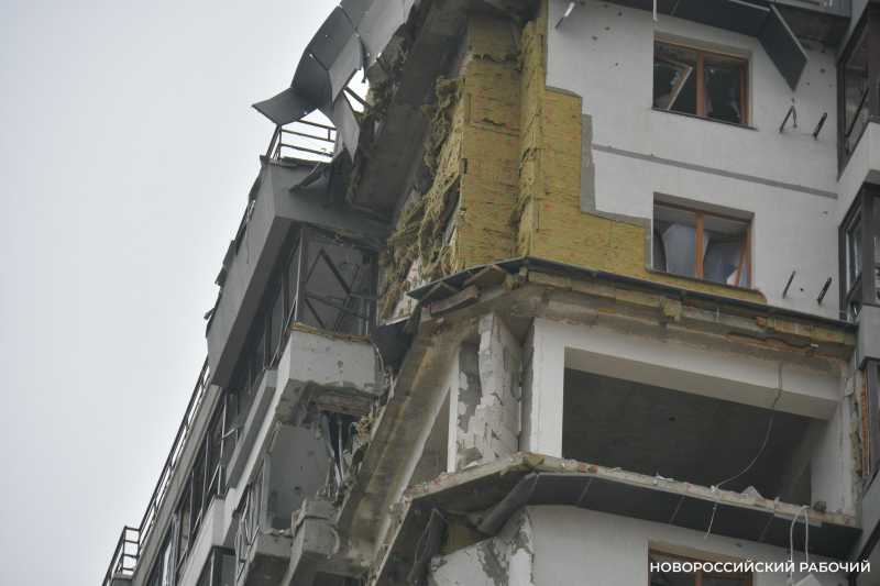 Жители пострадавшего от атаки БПЛА дома в Новороссийске рассказали о чуде спасения