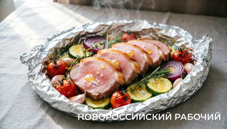 Ароматные медальоны с летними овощами