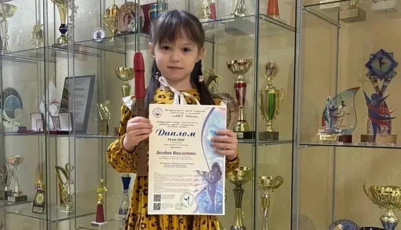 Юная флейтистка из Новороссийска Виолетта Богдан покорила столицу