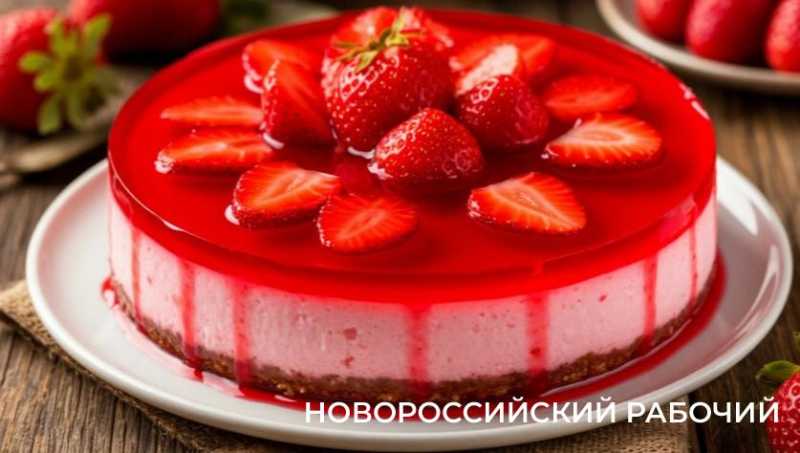 Клубничный чизкейк