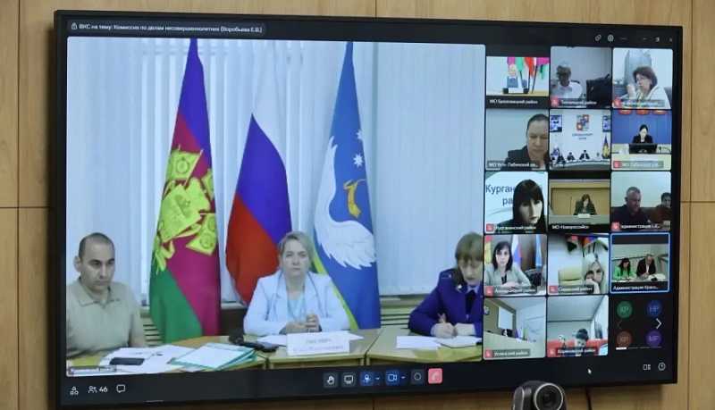 На Кубани обсудили профилактику деструктивного поведения подростков