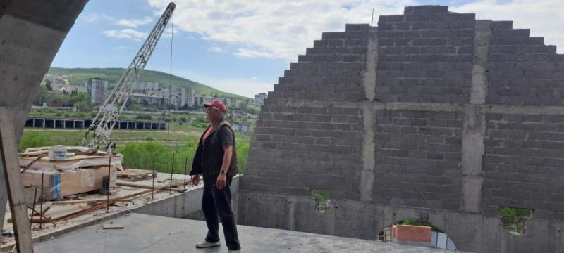 В Новороссийске готов к подъему купол нового храма