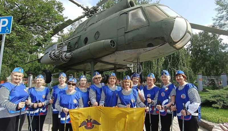 Верной дорогой в активное долголетие: &laquo;серебряные&raquo; волонтеры Новороссийска приняли участие в краевом Марафоне северной ходьбы