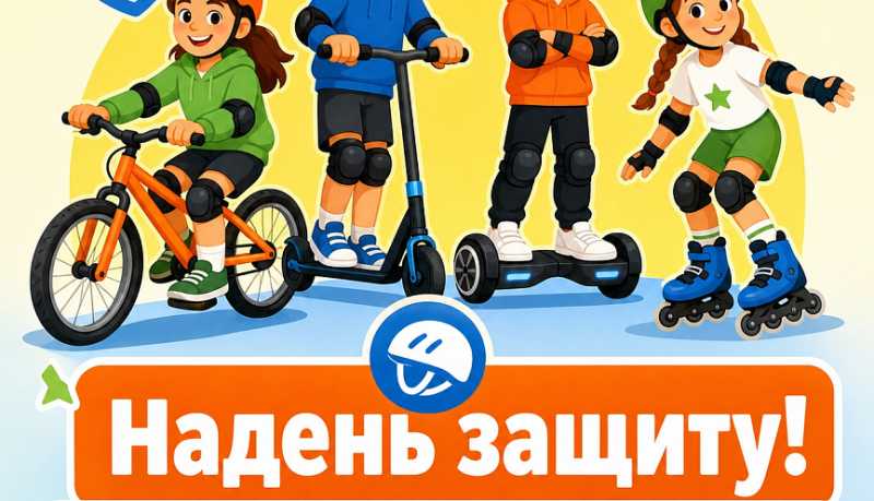 Безопасные каникулы: Во время катания на велосипеде или самокате необходимо помнить важные правила