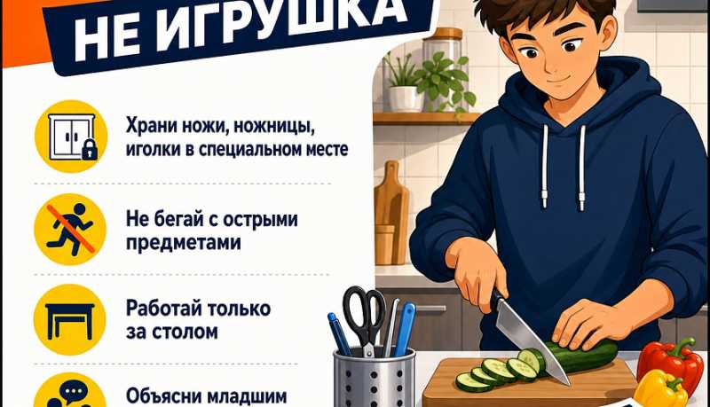 «Чек-лист безопасности в быту» на время летних каникул