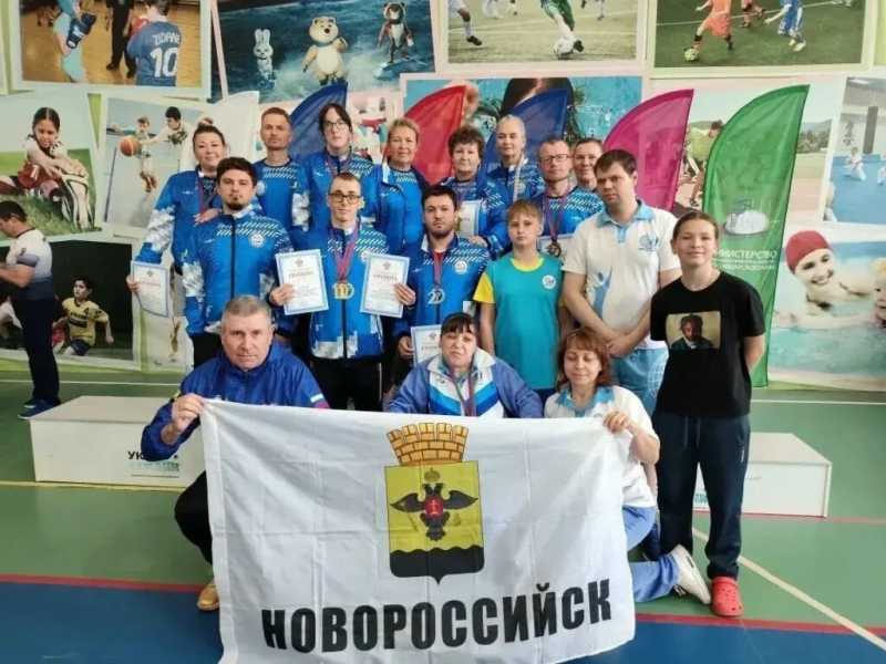 Новороссийские спортсмены стали призерами краевой Спартакиады инвалидов