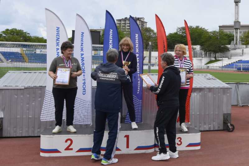 Пенсионеры-спортсмены Новороссийска назвали лучших из лучших