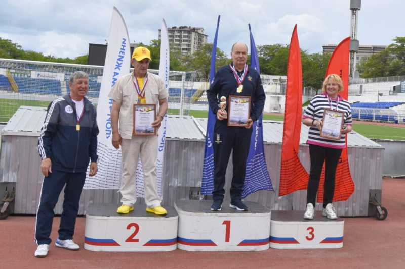 Пенсионеры-спортсмены Новороссийска назвали лучших из лучших