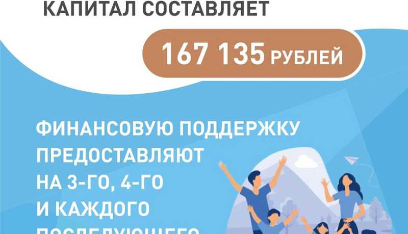 За последние 6 лет многодетных семей в Краснодарском крае стало на треть больше