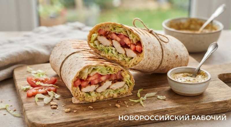 Домашний Цезарь-Ролл: сочный и хрустящий перекус