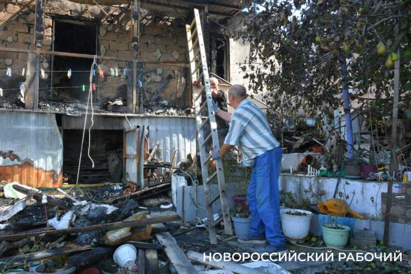 Новороссийцы, чьи дома пострадали, делятся переживаниями о жуткой ночи
