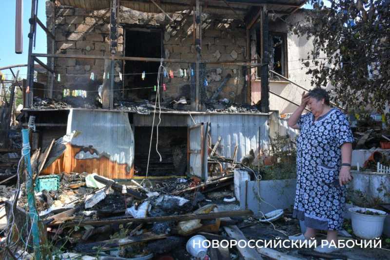 Новороссийцы, чьи дома пострадали, делятся переживаниями о жуткой ночи