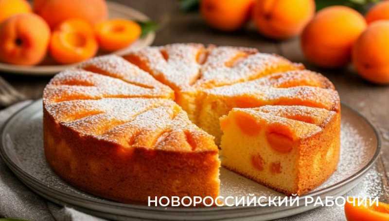 Пирог с абрикосами