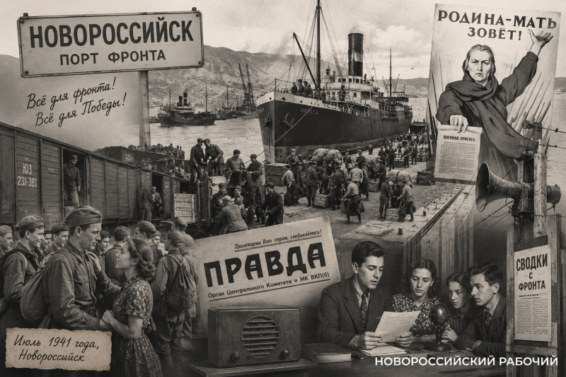 &laquo;Тревожная праздничность&raquo;: каким запомнился Новороссийск в июле 1941-го