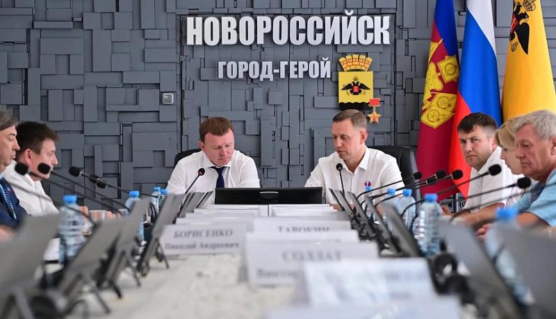 В администрации Новороссийска прошла рабочая встреча по вопросам комплексной модернизации водопроводно-канализационного хозяйства города