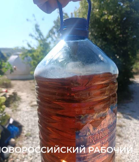 В Новороссийске продают бензин цвета &hellip; крепкого чая