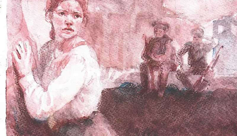 Выпускница Детской художественной школы им. С.Д. Эрьзя из Новороссийска проиллюстрировала книгу о Великой Победе