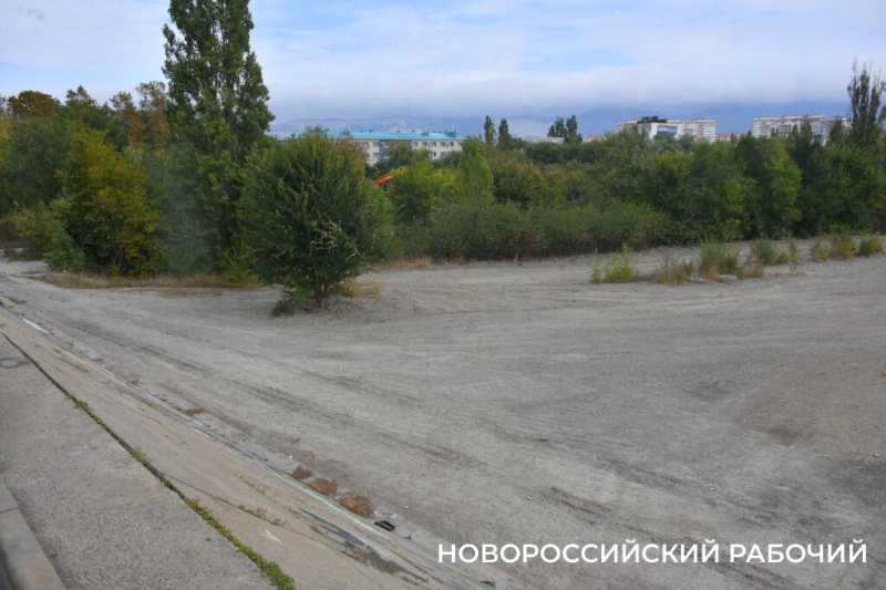 Будущий парк &laquo;Южные пруды&raquo; в Новороссийске пока напоминает пустыню