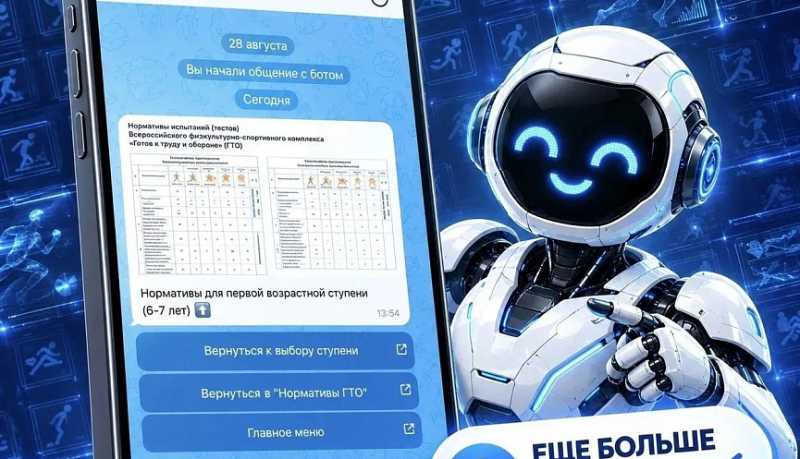«Цифровой помощник ГТО» – ваш гид по комплексу ГТО в мессенджере «Макс»