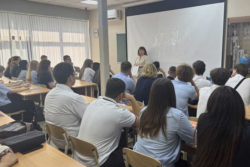 Налоговая грамотность для будущих профессионалов: ИФНС № 10 провела открытый урок в Тимашевске