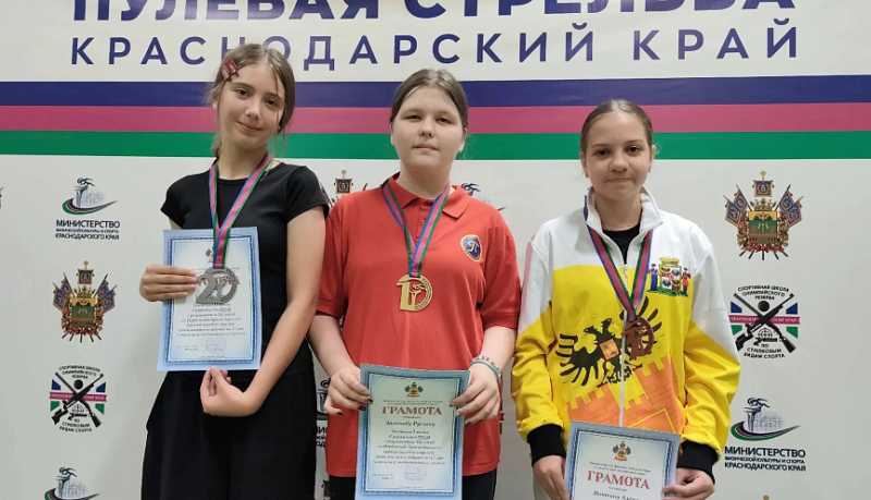 Новороссийские спортсмены – в числе победителей и призеров краевых соревнований по пулевой стрельбе