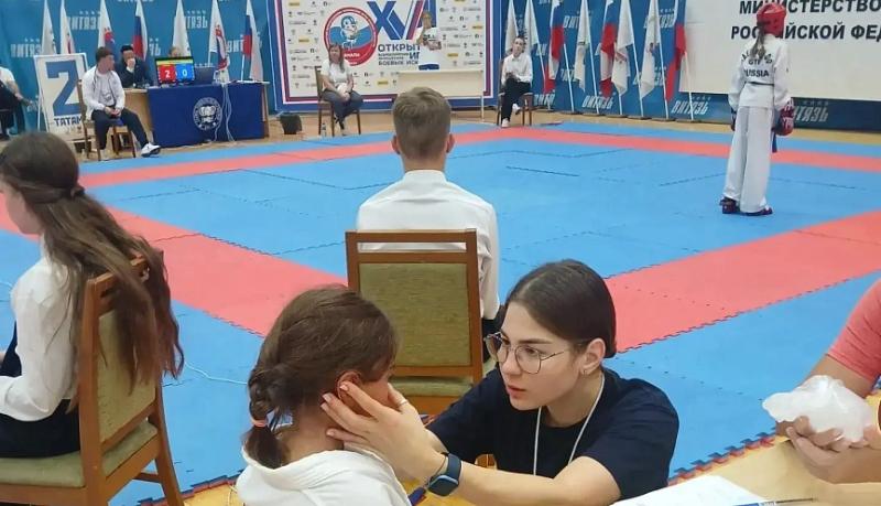 Профессионалы НКЦ ФМБА обеспечивает медицинское сопровождение участников XVIII Всероссийских юношеских Игр боевых искусств