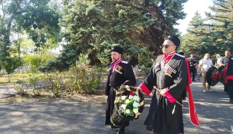 В Натухаевской состоялось торжественное мероприятие в четь 83-й годовщины со Дня освобождения станицы от немецко-фашистских захватчиков