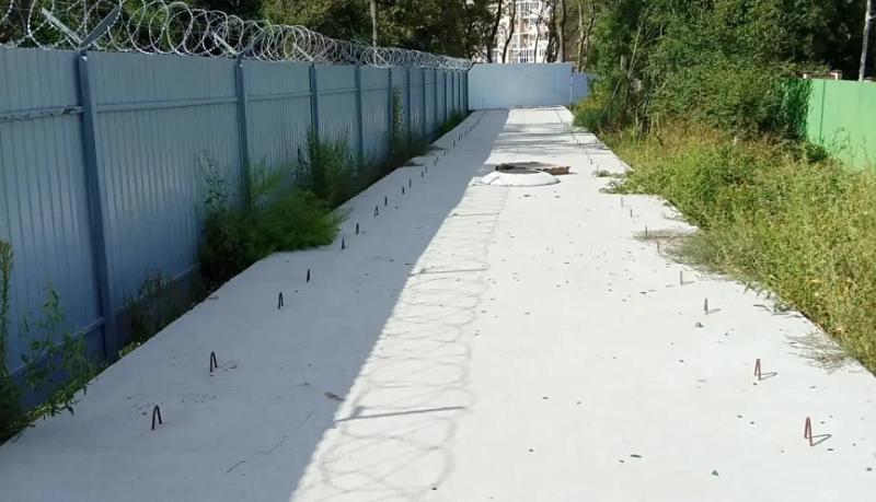 В Новороссийске на улице Красина завершены работы по устройству ливневой канализации