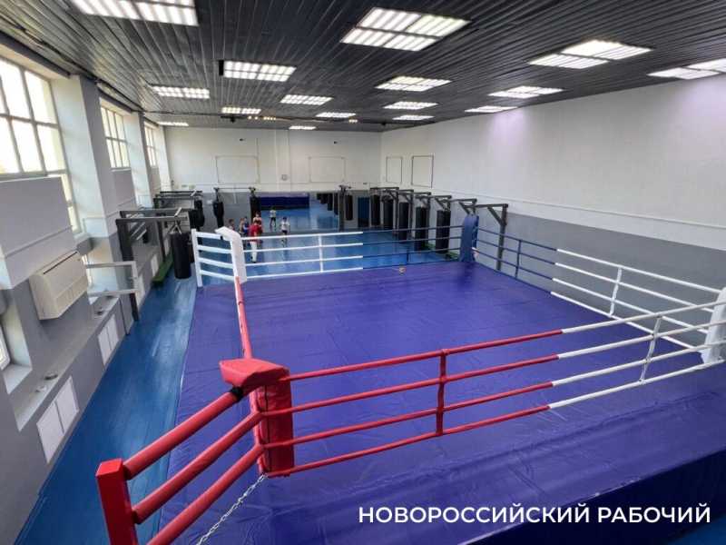 В Новороссийске спортшкола &laquo;Олимпиец&raquo; получила олимпийский ринг