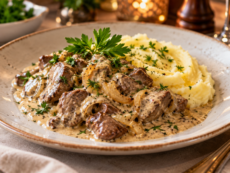 Куриная печень в сметане: нежная, сочная и невероятно вкусная – простой рецепт на каждый день