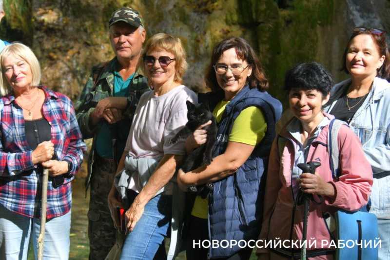 Лесной кот &mdash; проводник вывел новороссийских туристов к дольменам