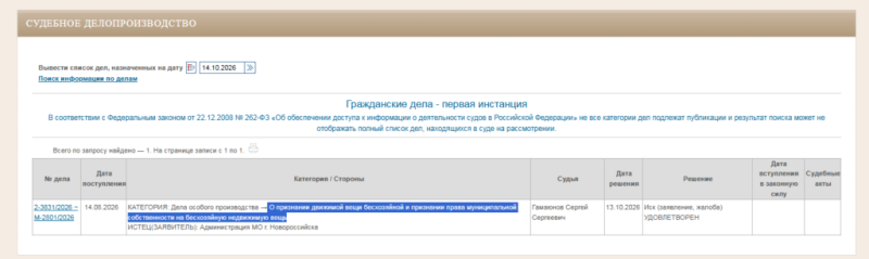 Новороссийца хотят судить &laquo;за канализацию&raquo;. Счет идет на миллионы