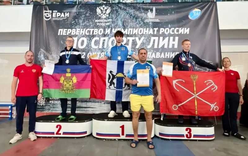 Новороссийский пловец дважды стал чемпионом России