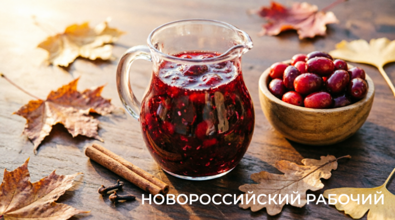 Осенний витаминный компот из барбариса с корицей