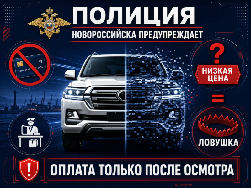 Покупка автомобиля из Европы обернулась для супругов из Новороссийска потерей денежных средств