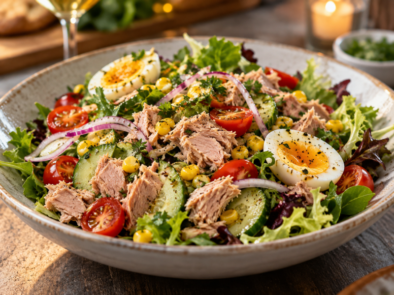 Салат с тунцом: нежный, сытный и невероятно вкусный – готовится за считаные минуты