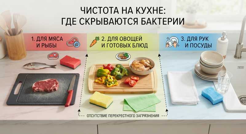 Три вещи на кухне, за которыми нужно следить особенно тщательно