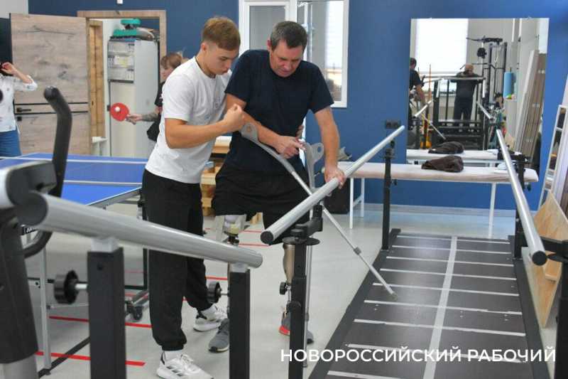 В Новороссийске открылась школа ходьбы на протезах