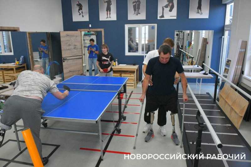 В Новороссийске открылась школа ходьбы на протезах