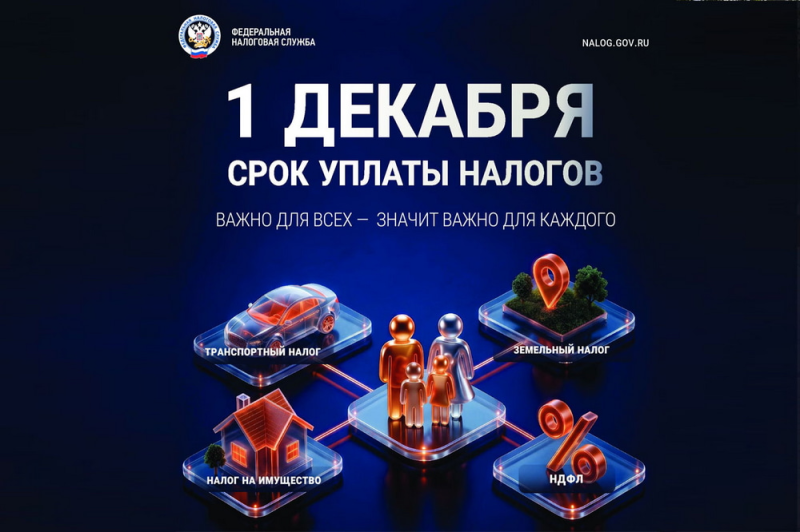 Жителям Краснодарского края необходимо оплатить налоги до 1 декабря