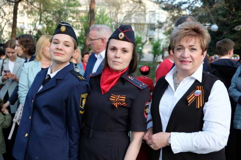 Полицейские и общественники Новороссийска приняли участие в акции, посвященной Победе в Великой Отечественной войне
