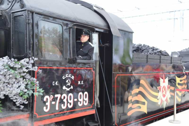 Полицейские и общественники Новороссийска приняли участие во Всероссийском патриотическом проекте «Поезд Победы»
