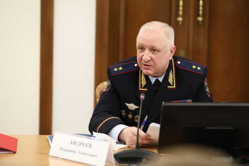 Руководитель краевого главка Владимир Андреев принял участие в координационном совещании