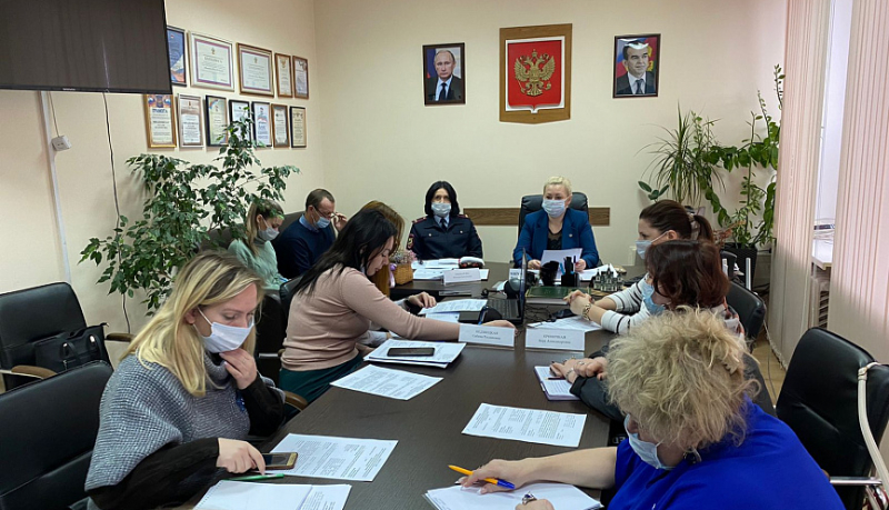 Состоялось расширенное заседание комиссии по делам несовершеннолетних и защите их прав восточного района