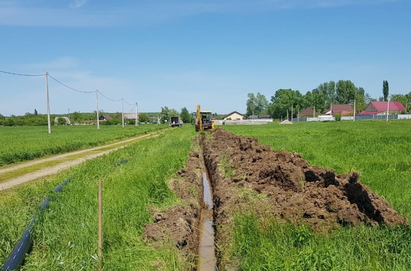 В Белореченском районе построили новые газопроводы для жителей двух населенных пунктов 