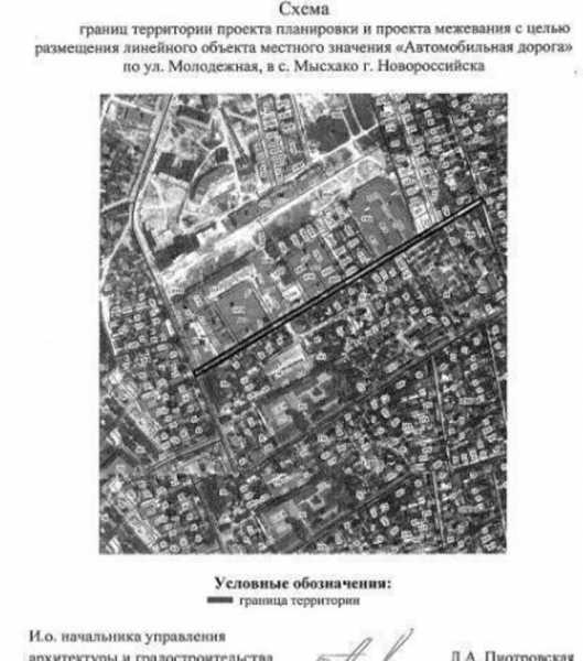 В Новороссийске пройдут публичные слушания по строительству дороги в Мысхако